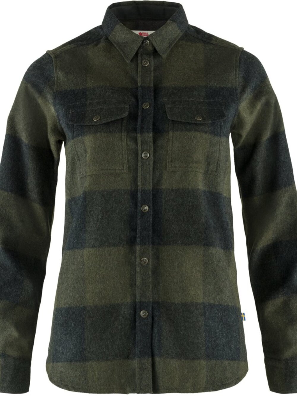 Fjallraven Women's Canada Long Sleeve Shirt NWT Size M Deep Forest